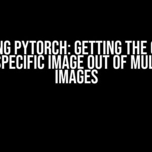 Unlocking PyTorch: Getting the Gradient of a Specific Image out of Multiple Images