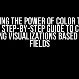 Unlocking the Power of Color Tableau Maps: A Step-by-Step Guide to Creating Stunning Visualizations Based on Two Fields